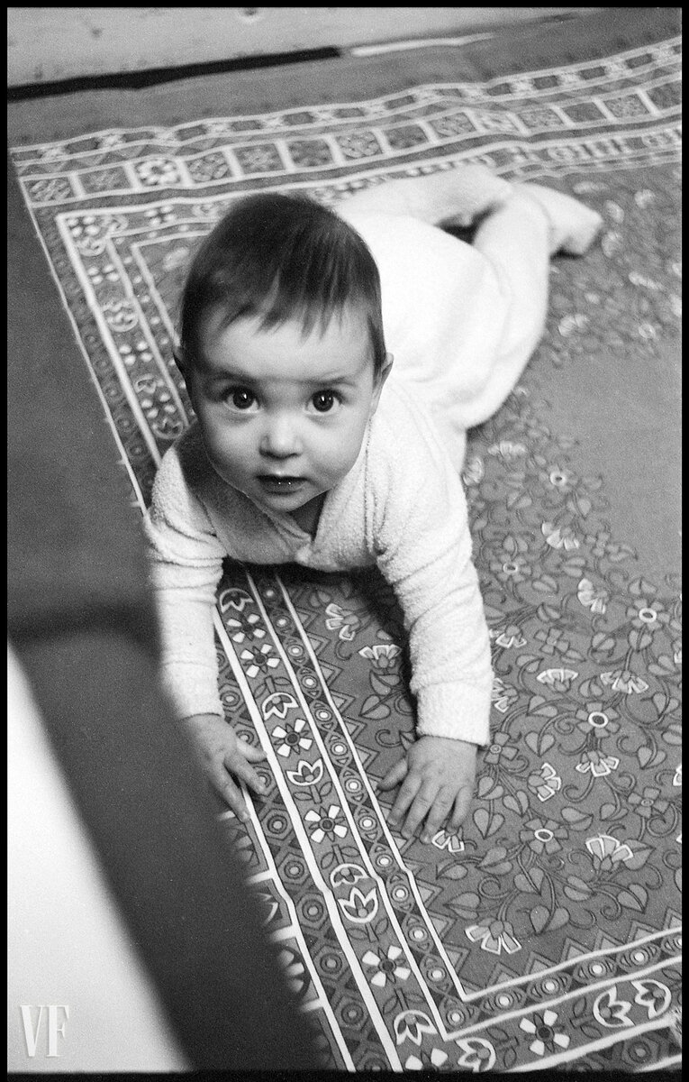 Mary McCartney as an infant at Abbey Road Studios in 1970, in a photo taken by her mother. ©PAUL MCCARTNEY/PHOTOGRAPHER: LINDA MCCARTNEY