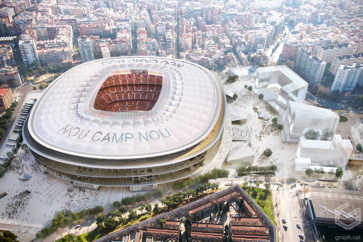  5. «Нуэво Сан-Маме́с» - 53 332 места Является одним из старейших стадионов Испании, открыт 21 августа 1913 года. Расположен в Бильбао (Страна Басков).