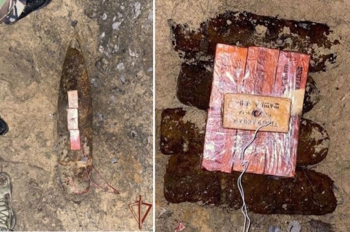    Найденные под Сызранью снаряды сапёры ОМОН «Орлан» уничтожили на месте