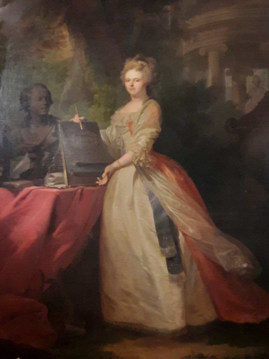 Портрет Марии Федоровны в Художественном музее. Моё фото на телефон 