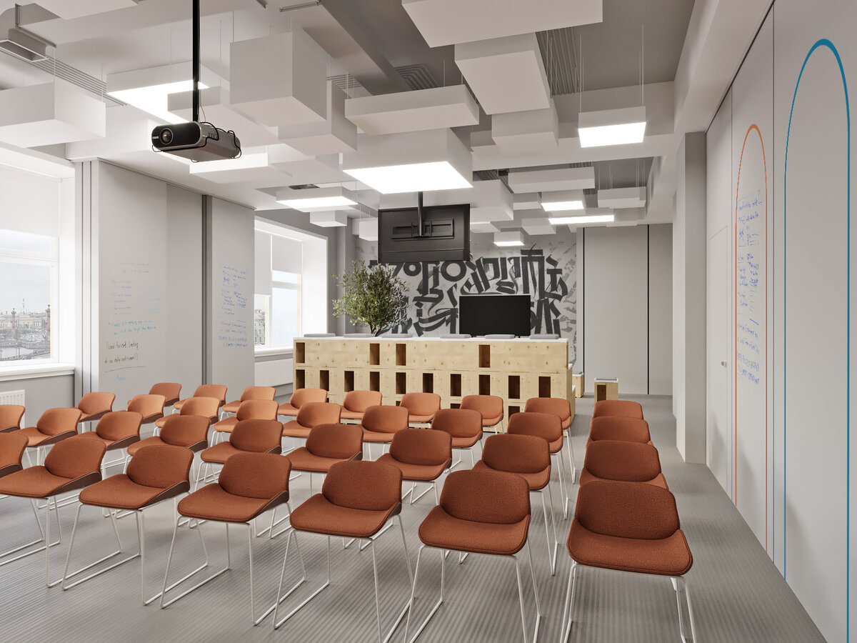 Конференц-зал в компании NBCom Group.