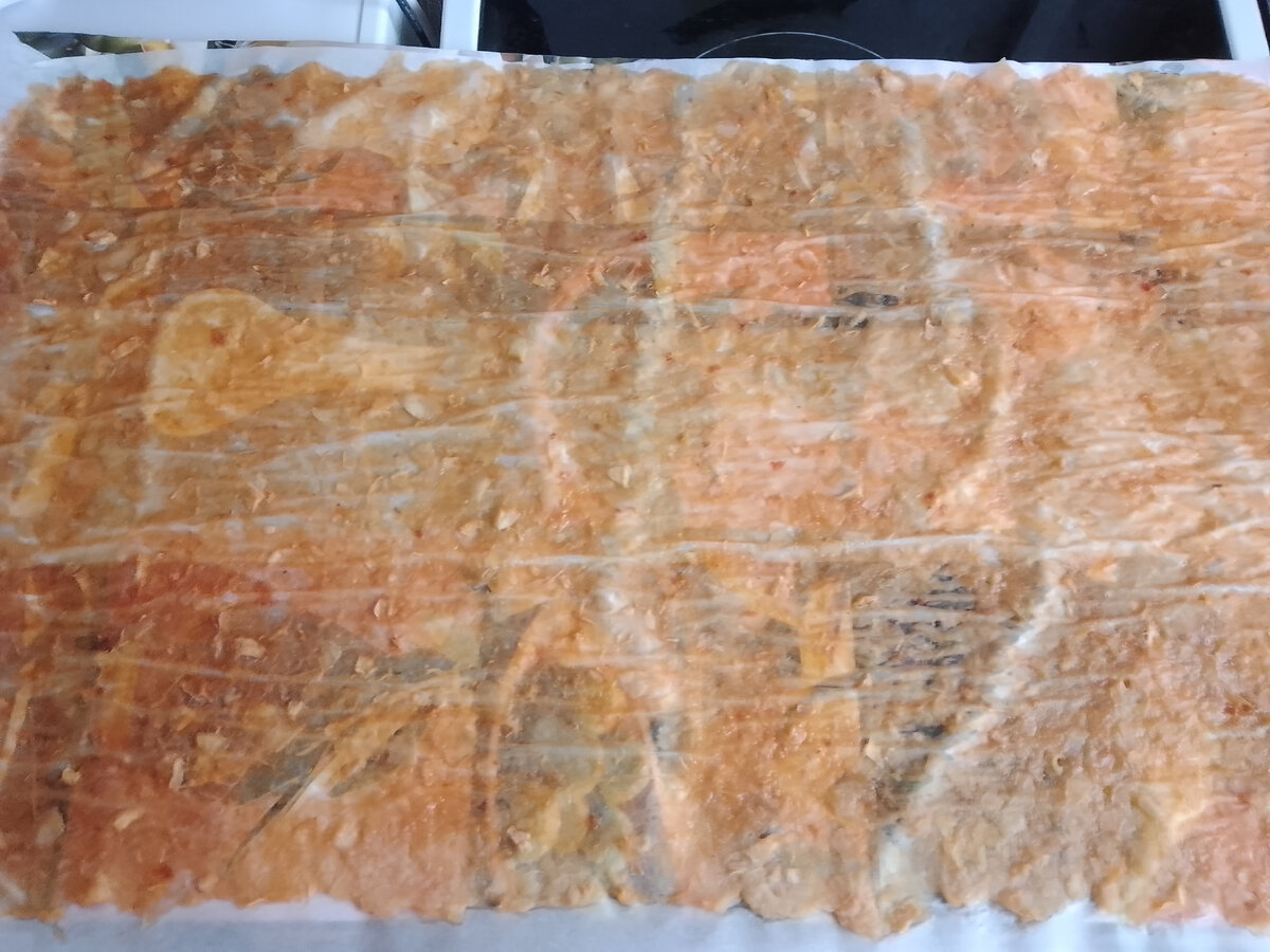 Готовая пастила на сушилке "Самобранка"