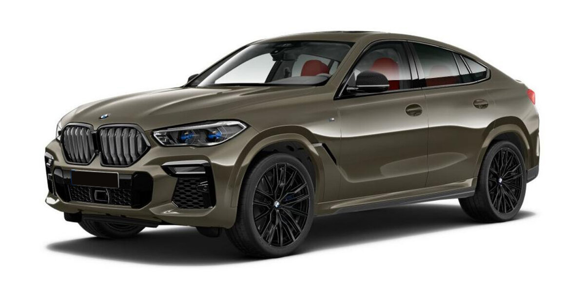 BMW X6 xDrive 30d — цвет Manhattan с доставкой и растаможкой