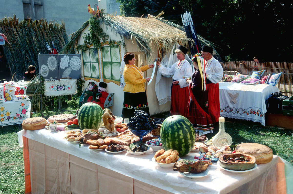 Казачье застолье фото