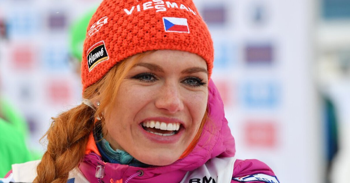 Габриэла Соукалова с медалями