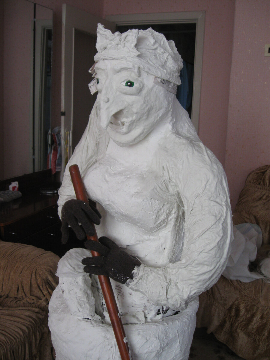 Карнавальный костюм «Баба-яга», 5-7 лет, рост 122-134 см