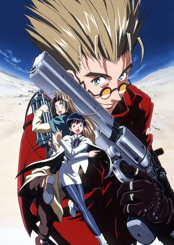 Много песка, «ковбойских» шляп, наездники с ружьями и большими пистолетами, салуны и дуэли на маленьких улочках. Типичный сюжет вестерна о «Диком Западе». Однако если вестерн «приправлен» современными элементами, то это уже нечто совсем иное. Ставшими классикой картины и пейзажи дополняют стальные манипуляторы (вместо привычных человеческих конечностей), гигантские и фантастические машины на паровой тяге, наездники на гигантских существах, напоминающих кур… Таков сказочный мир Триган. Это то место, где нет закона кроме силы. Здесь светит два солнца, тут совершенно иные источники энергии. И в этом мире выжить может лишь сильнейший.