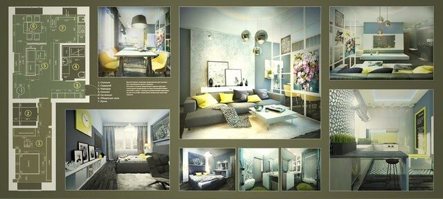 Дизайн-проект квартиры в современном стиле