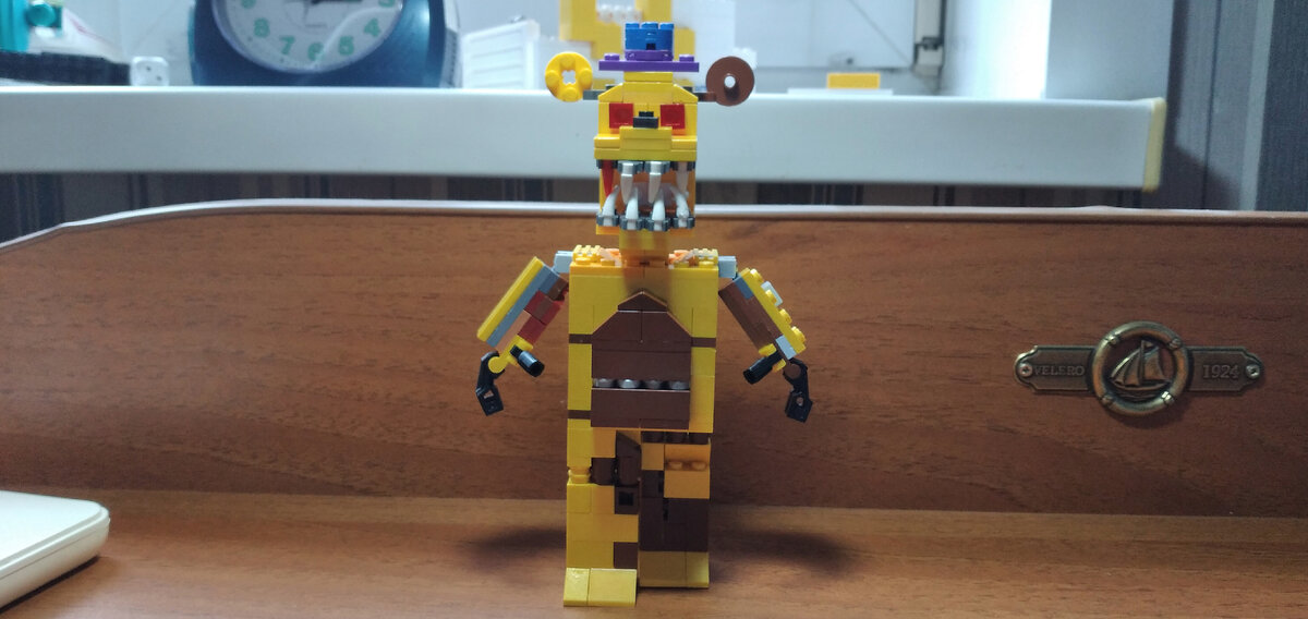 Лего самоделка по игре Fnaf