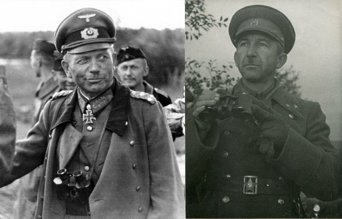 Танкист Гудериан и кавалерист Белов. Кто кого?