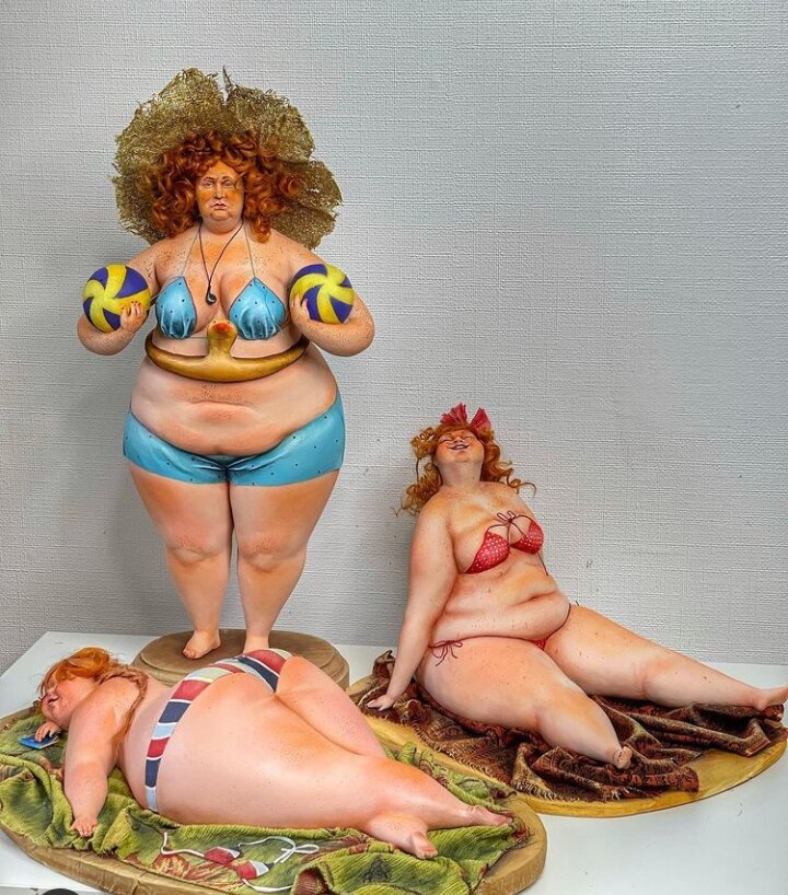 Прекрасные тетки от чудесных Аня-Маня, ссылочка для приобретения https://vk.com/anyamanya.dolls