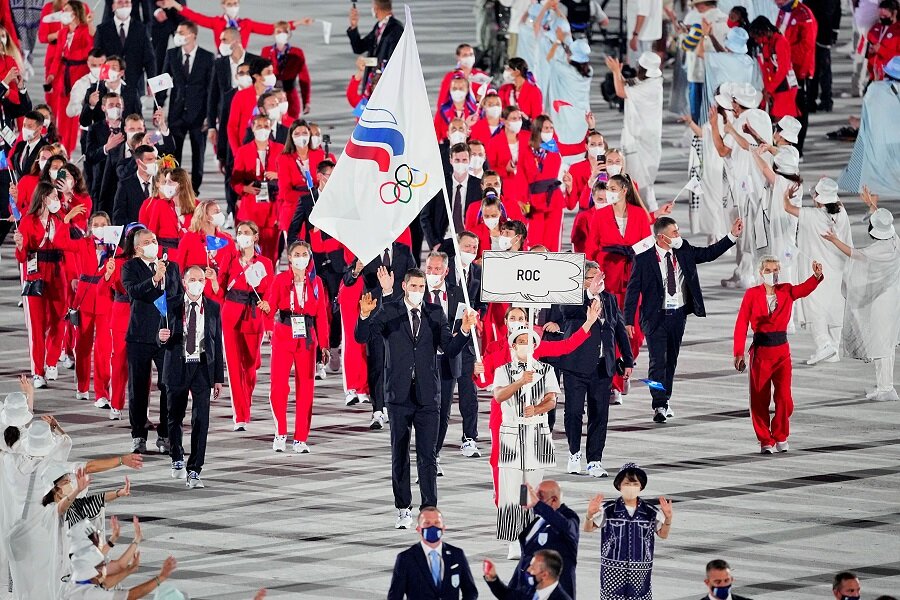 Российские спортсмены на ОИ-2022