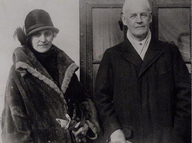 Джон Голсуорси с женой