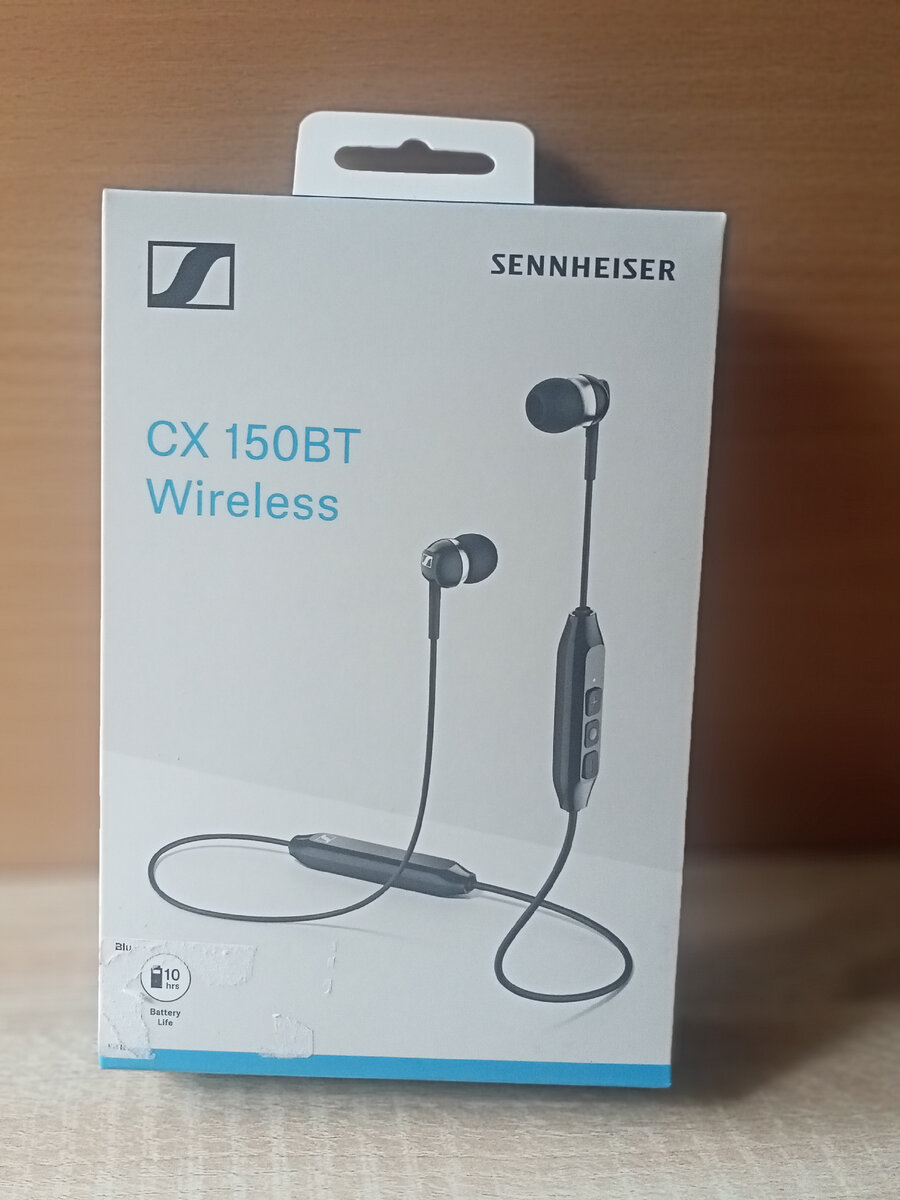 Коробка Sennheiser CX 150BT