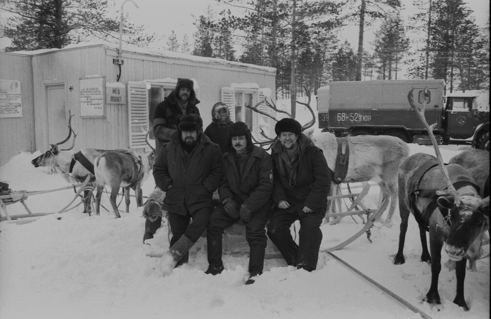 Советские вахтовики. Архивное фото 