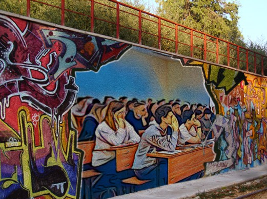 Обработанное фото из группы https://vk.com/uniyar_abitur