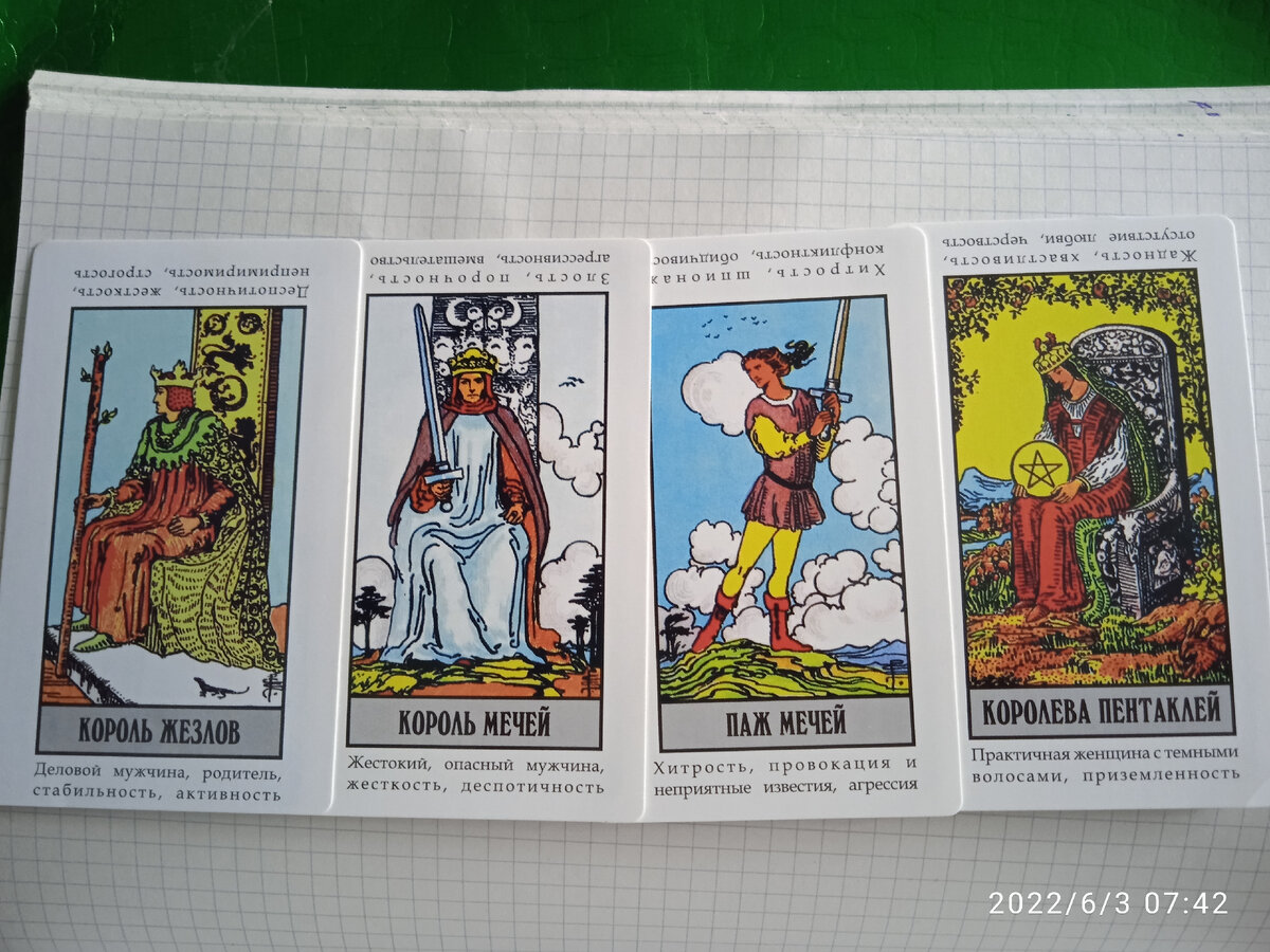 Расклад комплекс на картах Таро Уэйта Райдера 