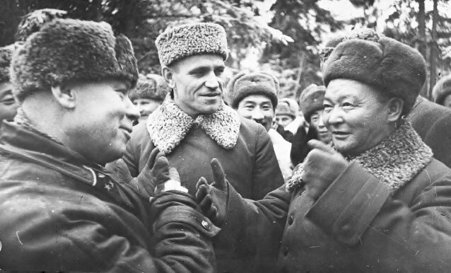 Советские и монгольские военные