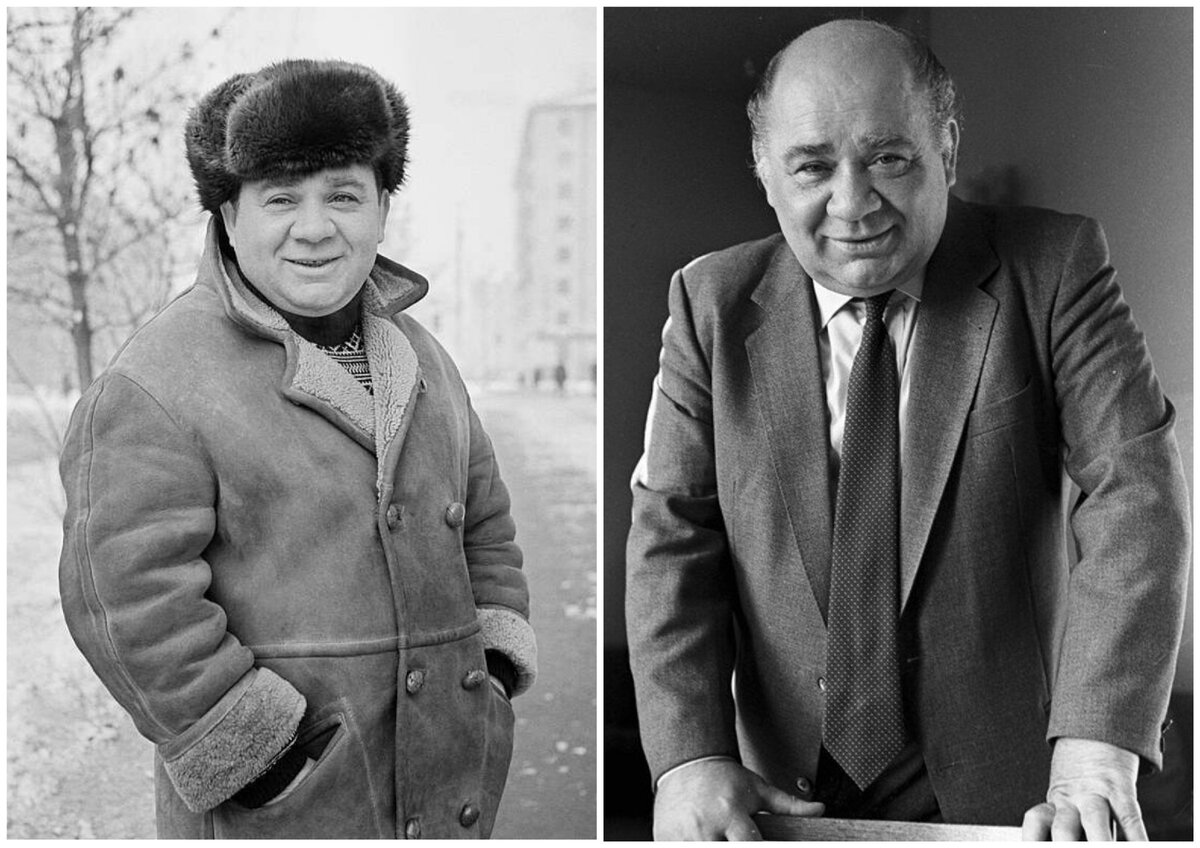 Евгений Павлович Леонов на съемках и в жизни