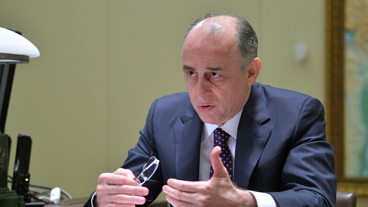    Юрий Коков во время встречи с президентом РФ Владимиром Путиным. 20 октября 2017© РИА Новости / Алексей Дружинин