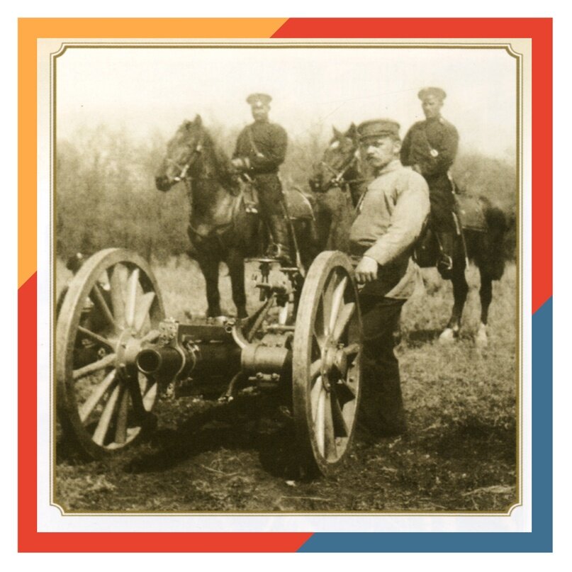 Испытание оптических приборов Обуховского завода. 1910-е гг.