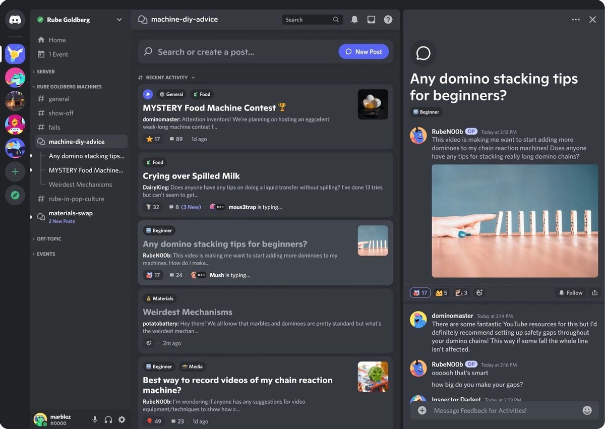 Discord хочет убить все форумы, добавляя у себя такой функционал | GoHa.Ru  | Дзен