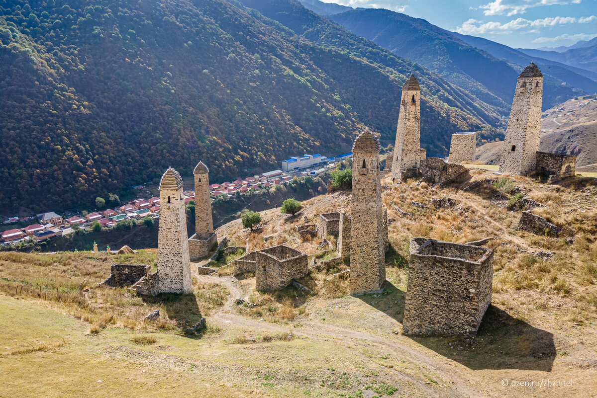 Корабль в горах Ингушетии