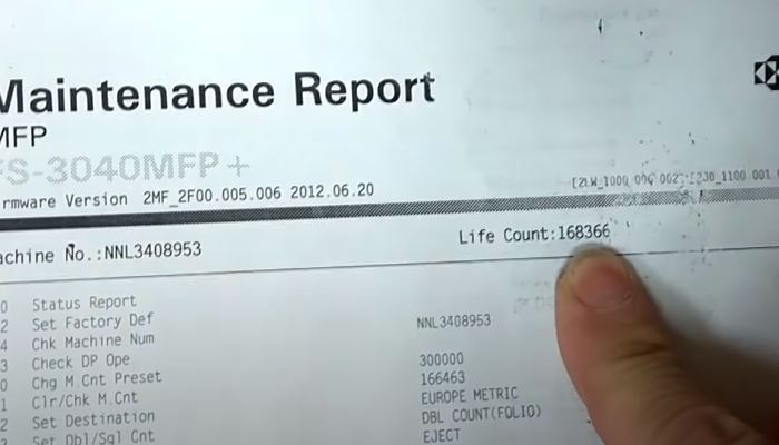 Фото 2. Дефект печати