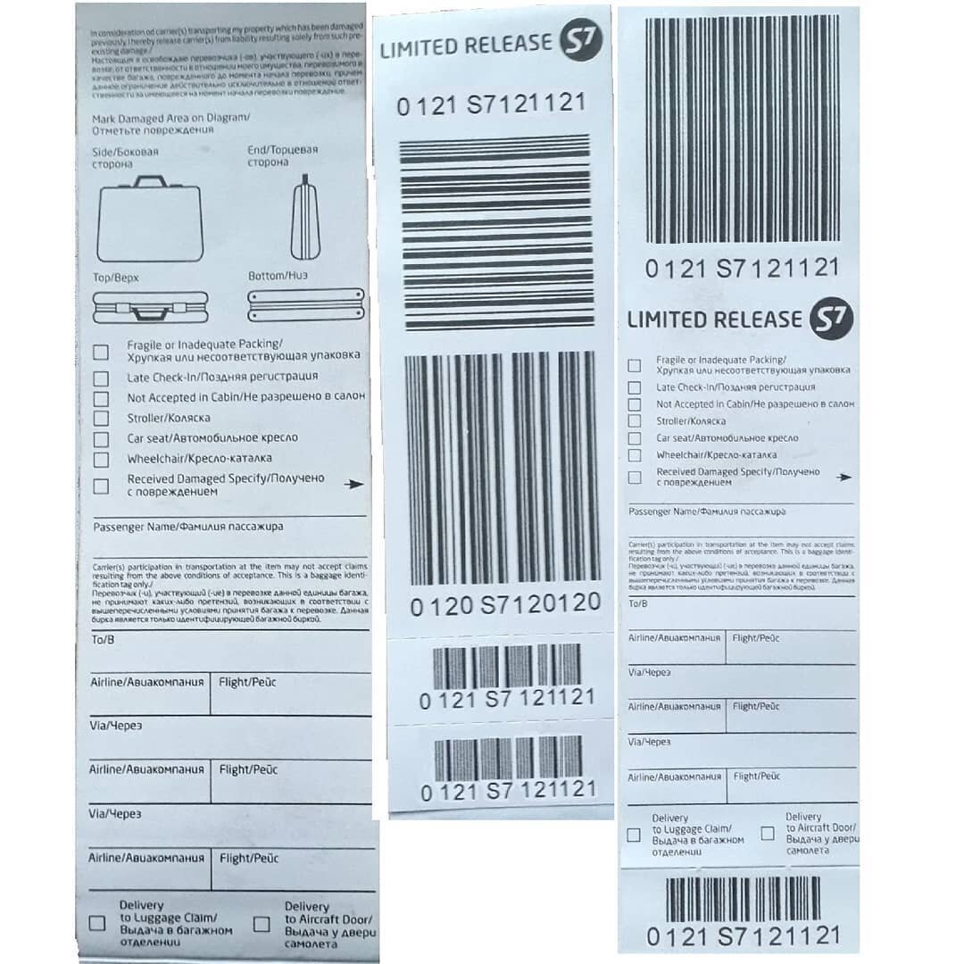 образец бирки limited release