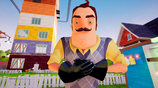 ШОУ ПРИВЕТ СОСЕД!НЕБОСКРЁБ СОСЕДА!ИГРА HELLO NEIGHBOR MOD KIT ПРОХОЖДЕНИЕ МОДА ELONGATED HOUSE!FUNNY