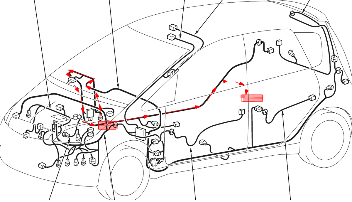 Как установить проводку автокорректора фар Mitsubishi Colt VI Z25A. По  заводу (почти). Подготовка к снятию торпедо часть 2 | Бортжурнал Mitsubishi  Colt VI | Дзен