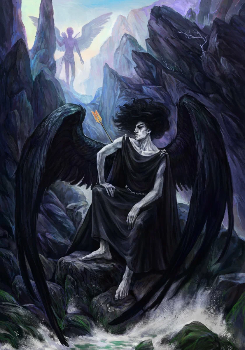 Эрос (Купидон) не упускает случая помешать брату Гипноса в его делах. (Изображение взято из публичного источника.)