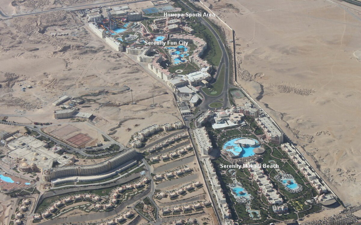 Обзор окрестностей отеля Serenity Fun City