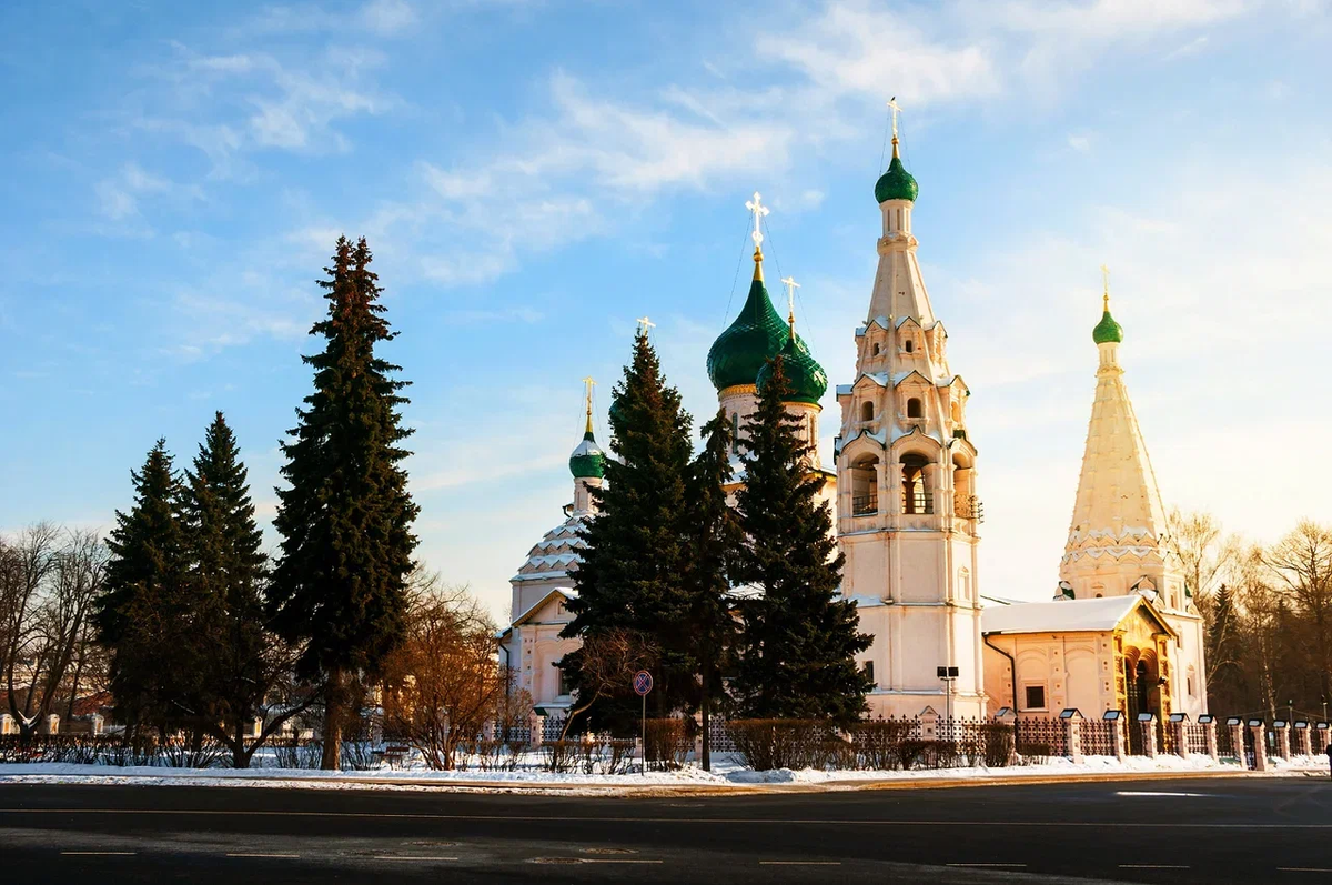 «Серебряный маршрут». Ярославль. Церковь Илии Пророка