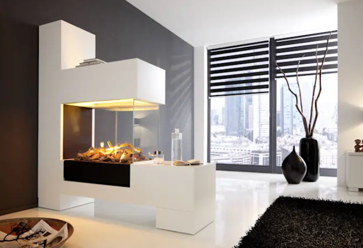 функция биокамина в интерьере