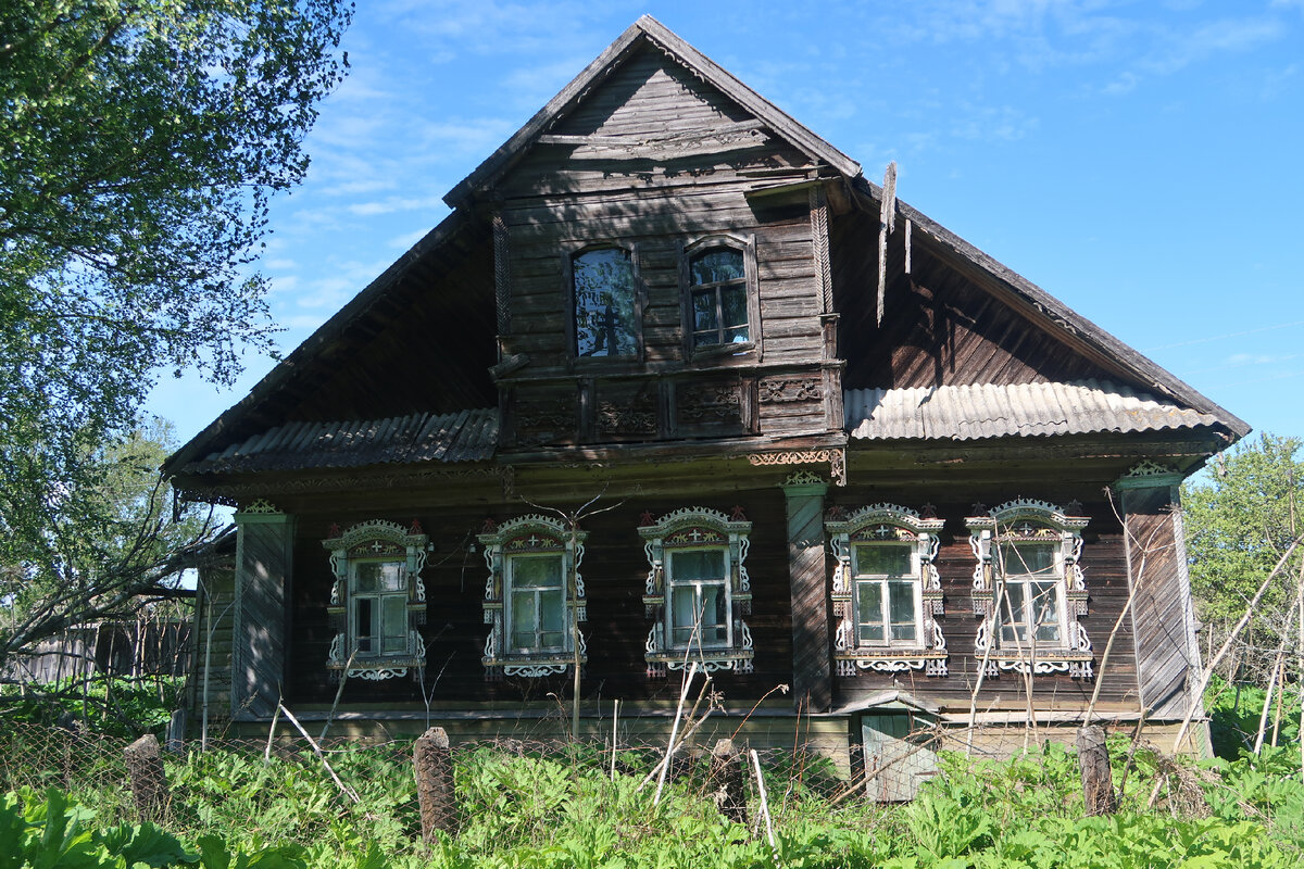 Деревня Копань в Брейтовском районе