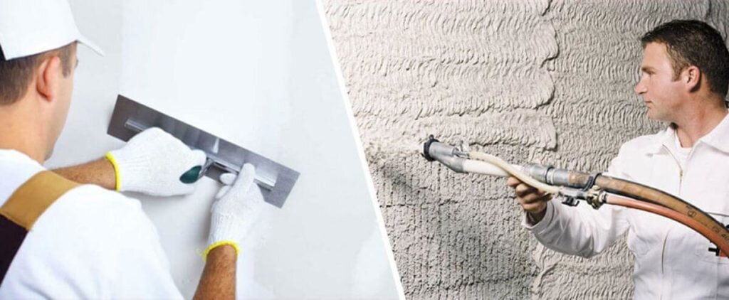 Ручное и машинное нанесение