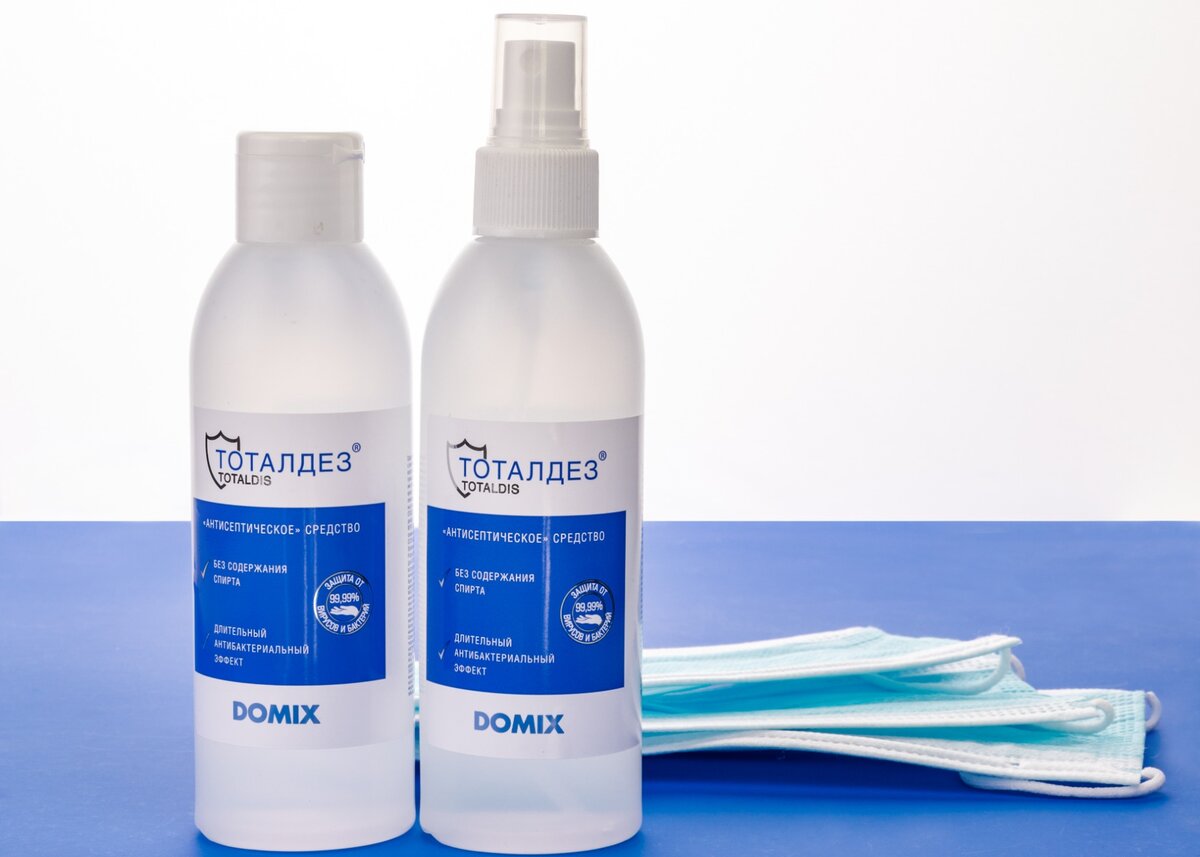 Антисептик ТОТАЛДЕЗ с полимерными производными гуанидина