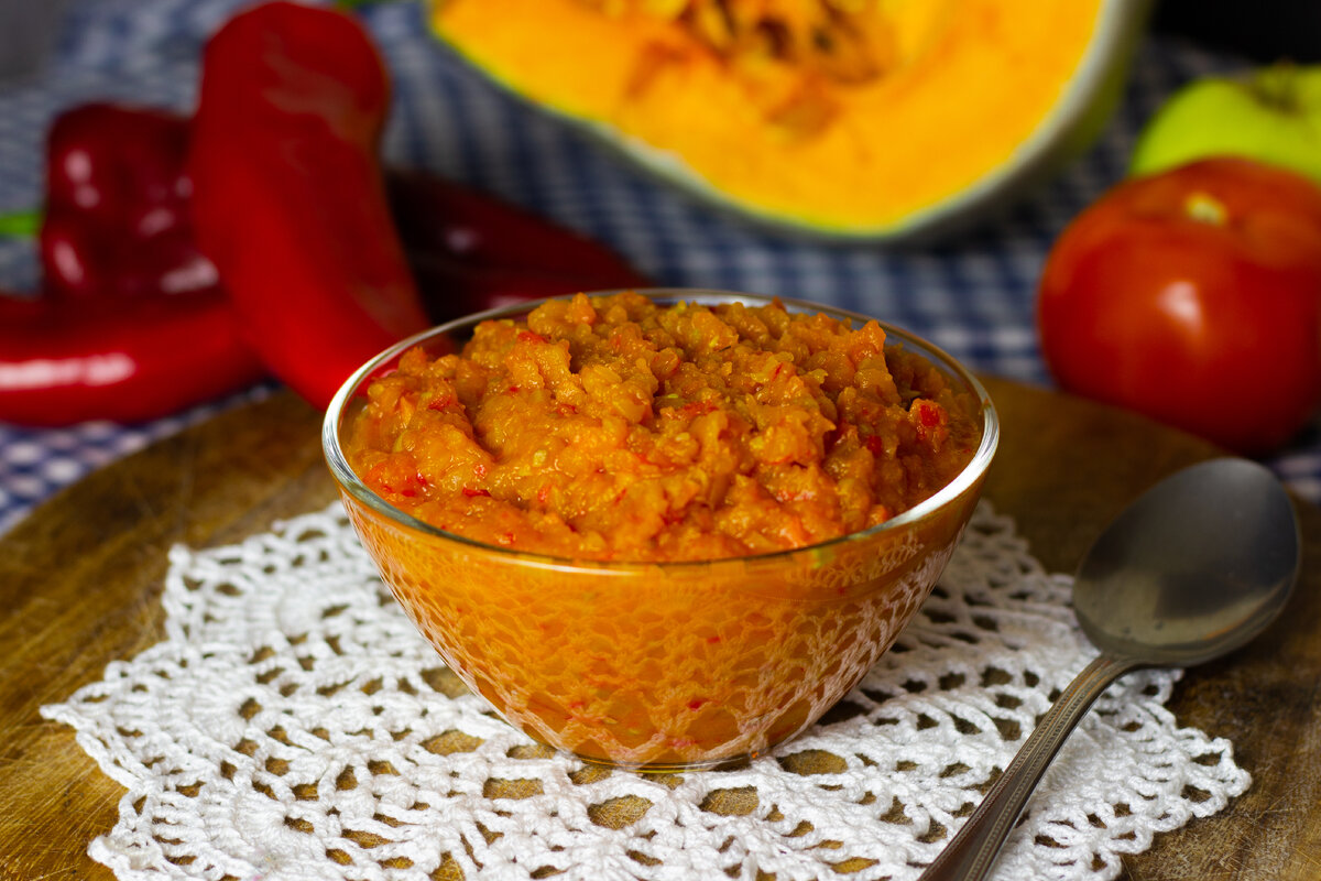 Мой вариант из тыквы