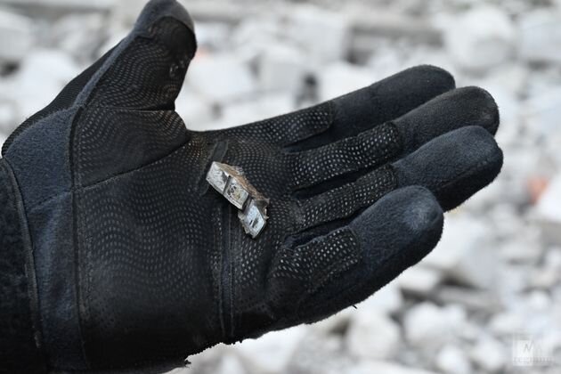    Осколки снарядов РСЗО HIMARS Александр Погожев © ИА REGNUM