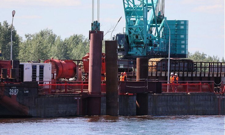    В строительство моста через Обь Югра вложила уже 5 миллиардов рублей