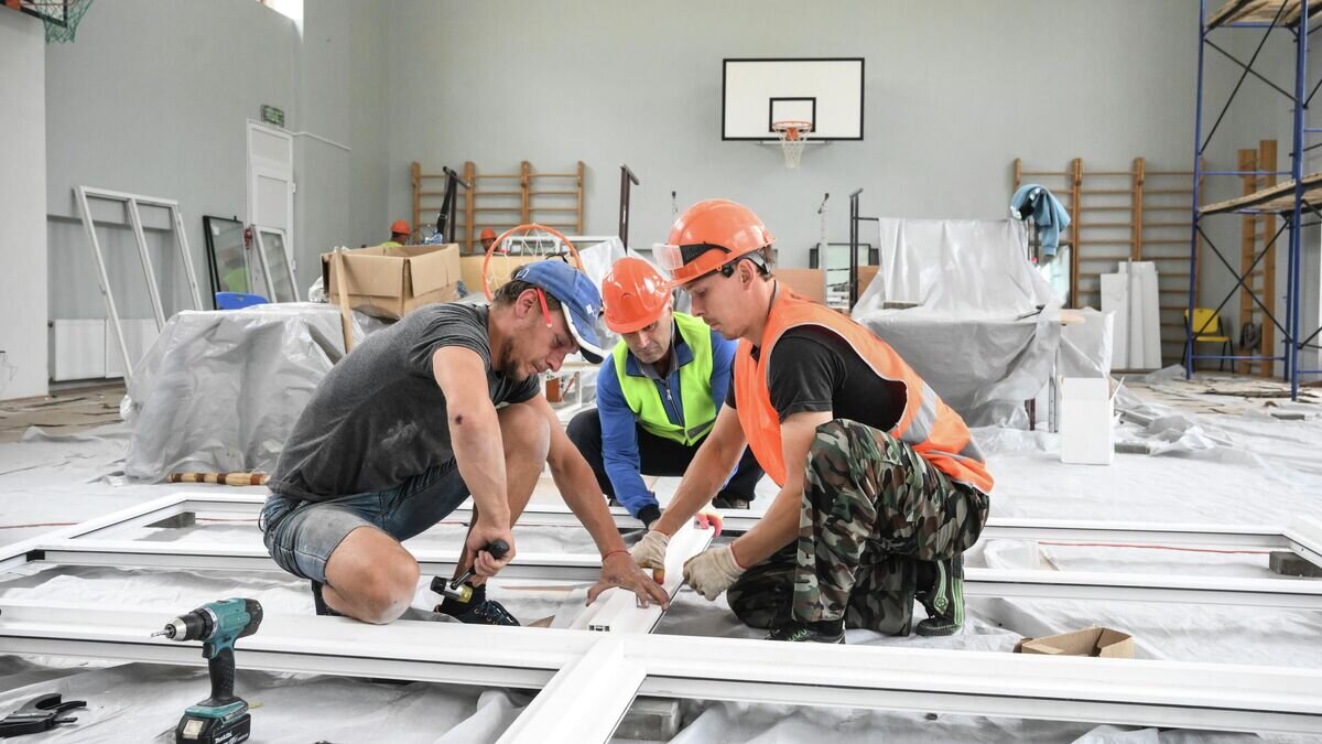    Подготовка школ к новому учебному году в ДНР© РИА Новости / Илья Питалев