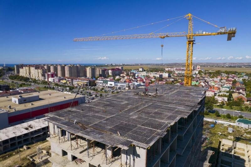 Стройка в Анапе