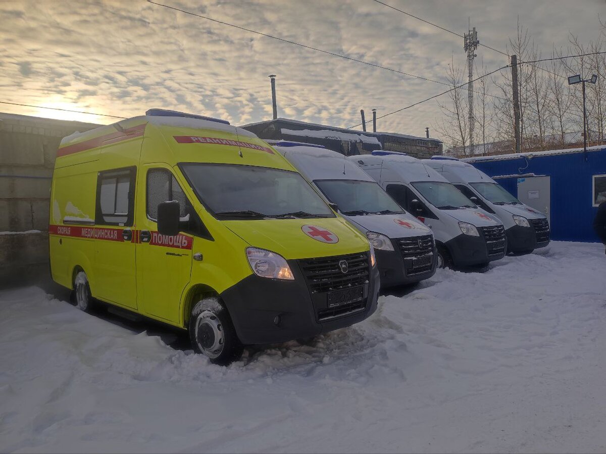 Новые автомобили скорой помощи