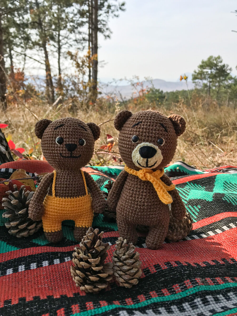 Мои первые мишки)