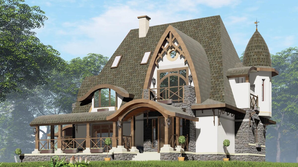 Проект дома - H-1300