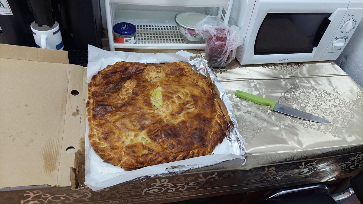 Пирог менеджера, вкууусный.