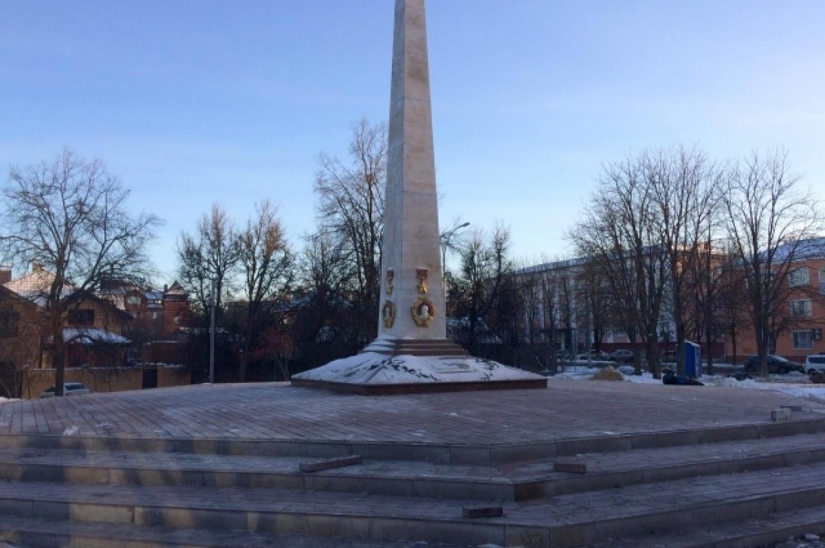    Ремонт в тульском сквере «Славянский бульвар» подходит к завершению