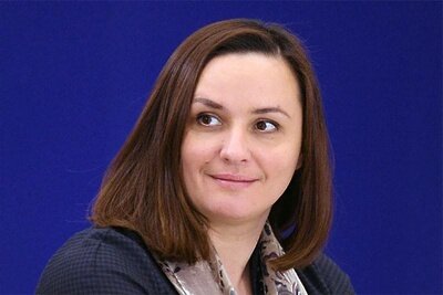    Трехкратная олимпийская чемпионка, Президент Федерации синхронного плавания Московской области Ольга Брусникина © Пресс-служба Министерства физической культуры и спорта Московской области