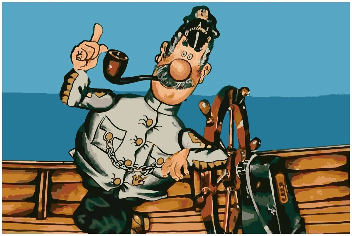 Кадр из фильма "Приключения капитана Врунгеля" взят для иллюстрации из Яндекс Картинки.  